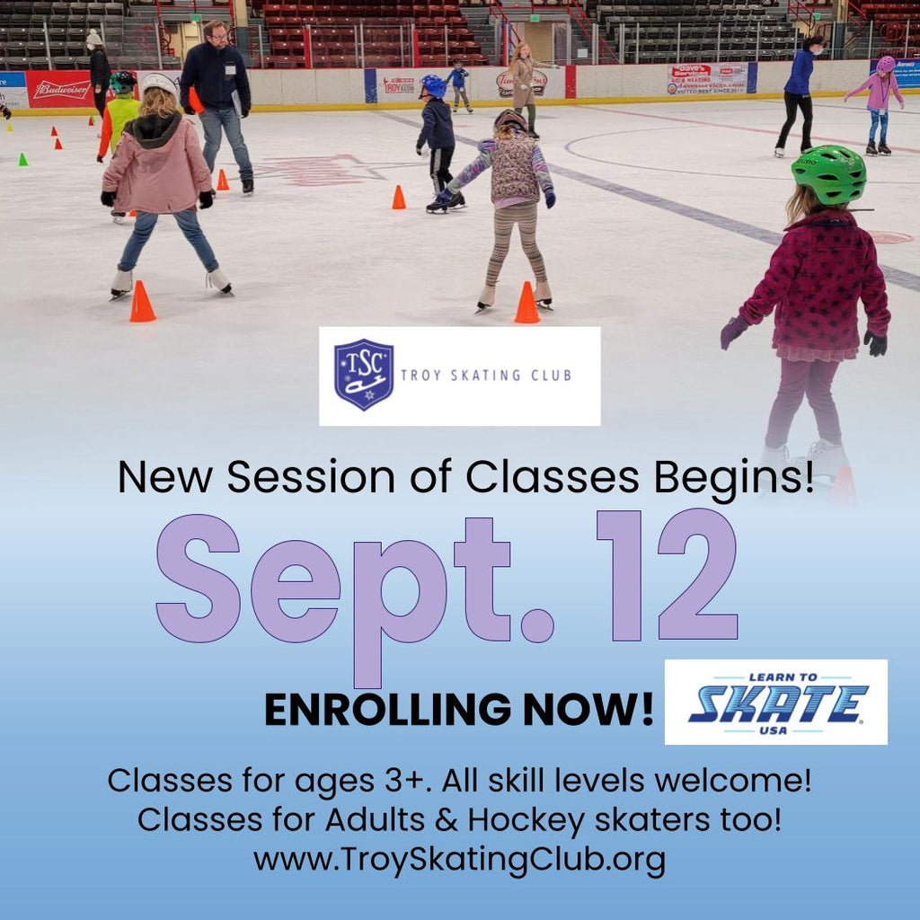New Learn to Skate Classes available NOW!